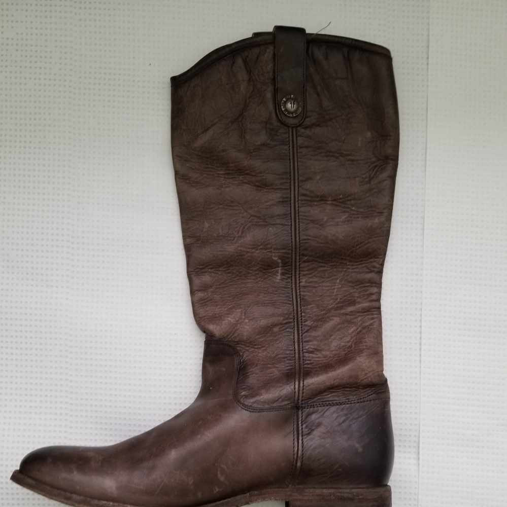 FRYE Wn's Melissa Button Riding Boot sz 11B - Picture 2 of 5